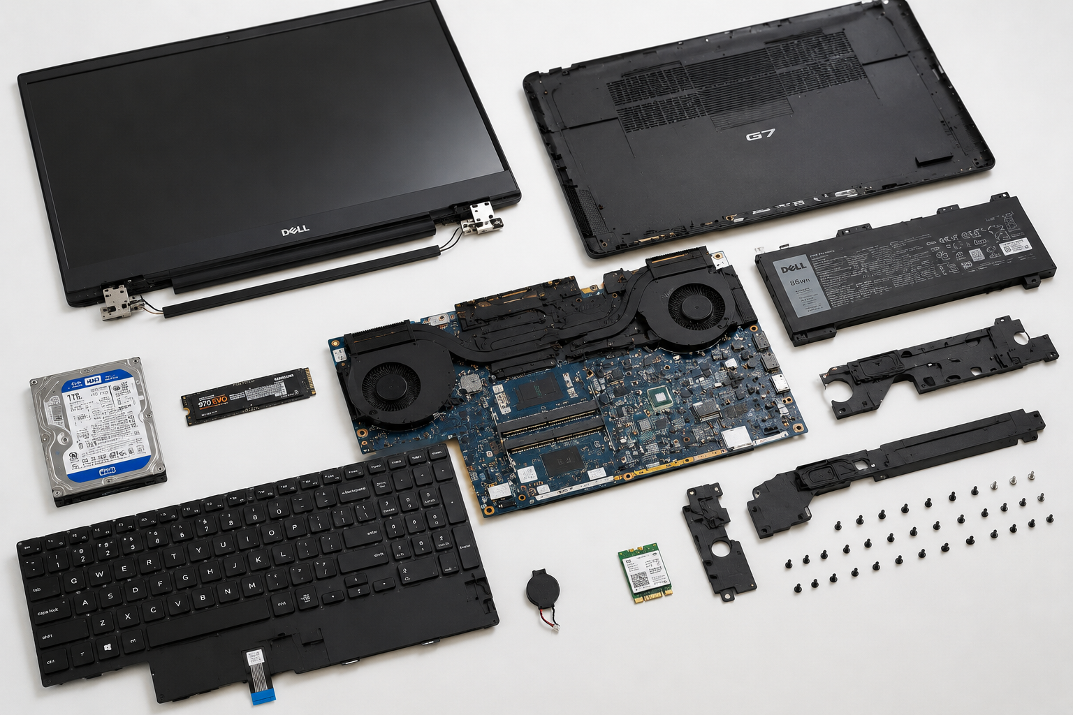 Manutenção especializada de notebooks